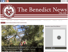 Tablet Screenshot of benedictnewsonline.org
